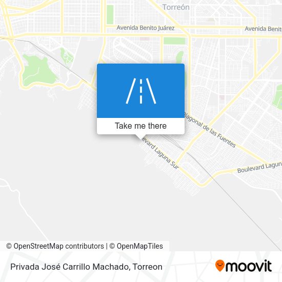 Privada José Carrillo Machado map