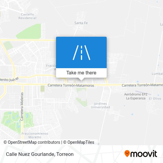 Calle Nuez Gourlande map