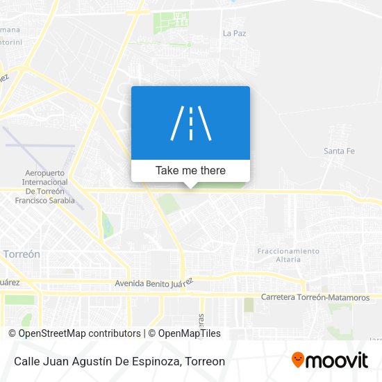 Calle Juan Agustín De Espinoza map