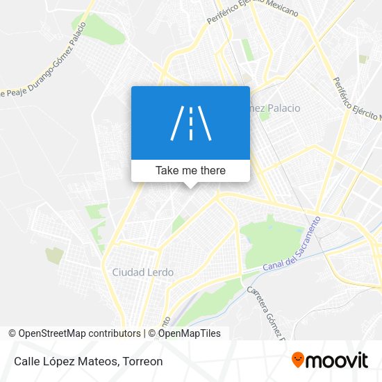 Calle López Mateos map