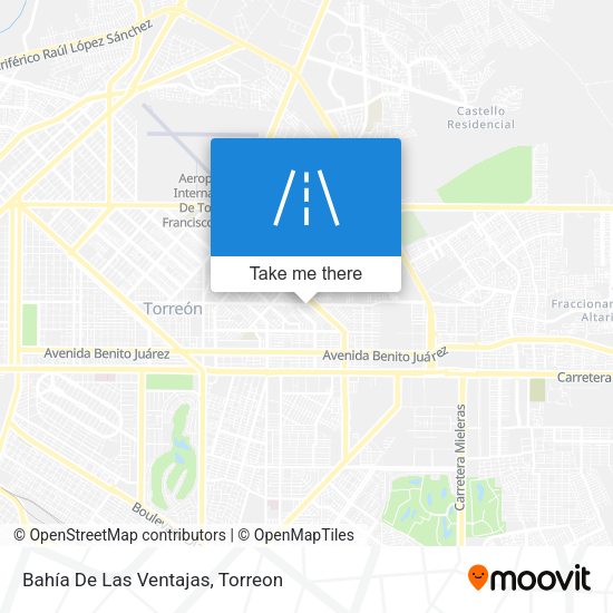 Bahía De Las Ventajas map