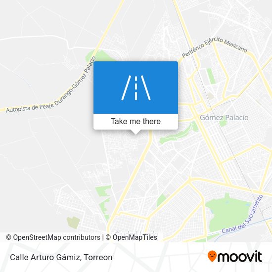 Mapa de Calle Arturo Gámiz