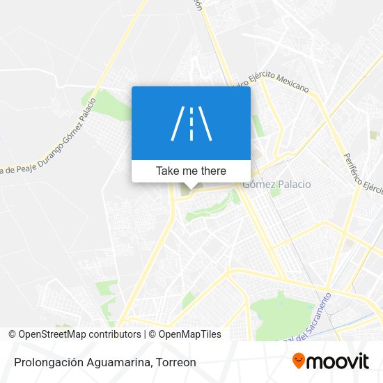 Mapa de Prolongación Aguamarina
