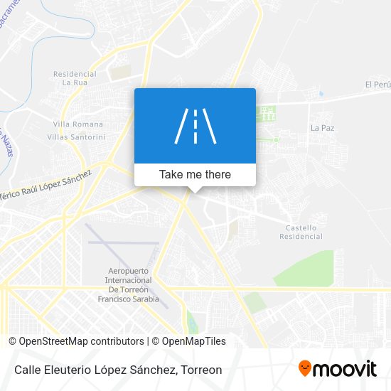 Mapa de Calle Eleuterio López Sánchez