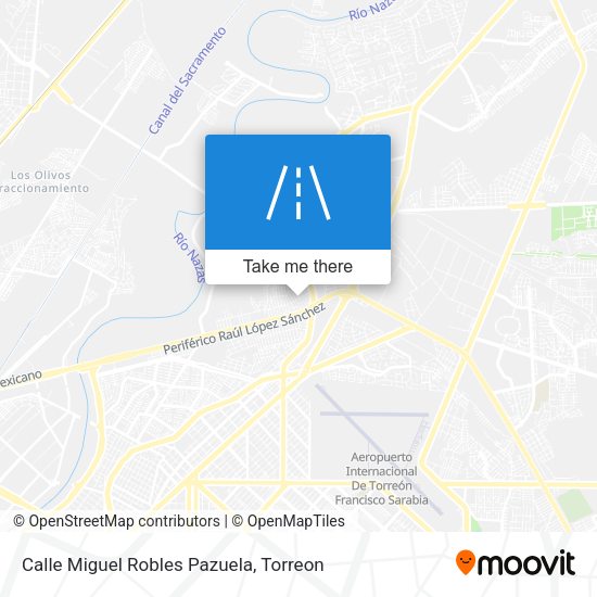 Mapa de Calle Miguel Robles Pazuela