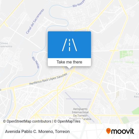 Avenida Pablo C. Moreno map