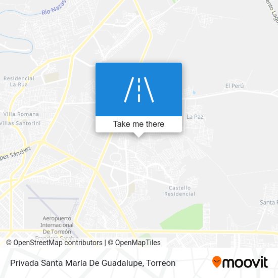 Privada Santa María De Guadalupe map
