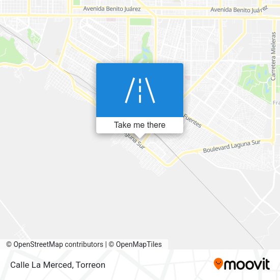 Mapa de Calle La Merced