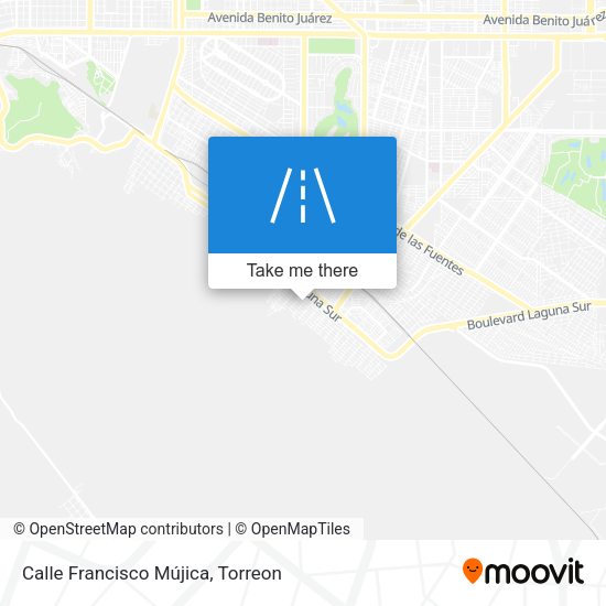 Calle Francisco Mújica map