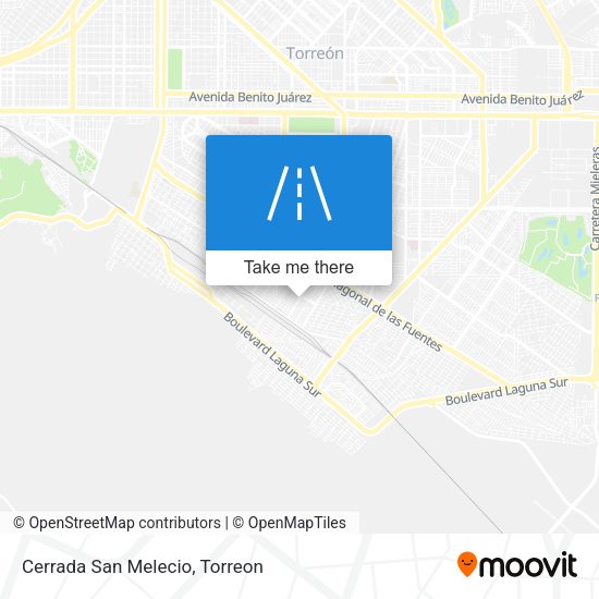 Mapa de Cerrada San Melecio