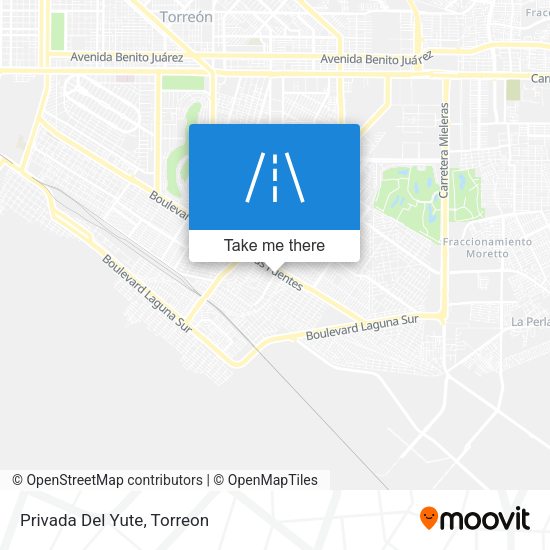 Mapa de Privada Del Yute
