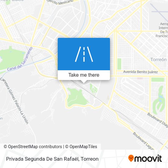Privada Segunda De San Rafaél map