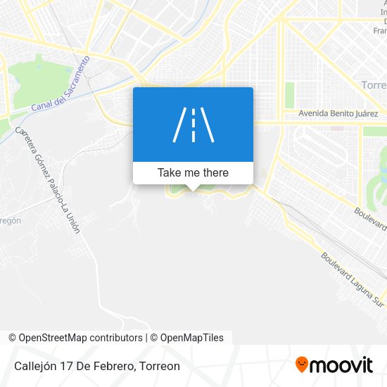 Mapa de Callejón 17 De Febrero