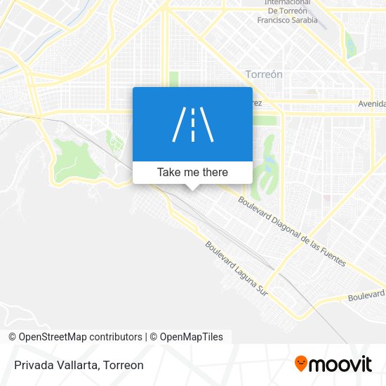 Mapa de Privada Vallarta
