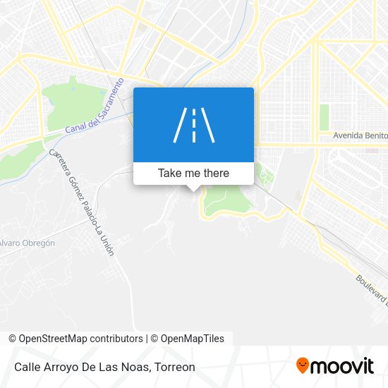 Mapa de Calle Arroyo De Las Noas
