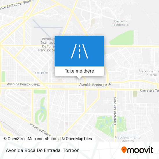 Avenida Boca De Entrada map