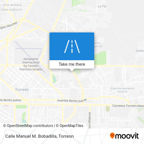 Calle Manuel M. Bobadilla map