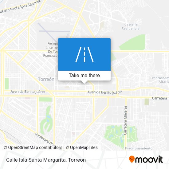 Calle Isla Santa Margarita map