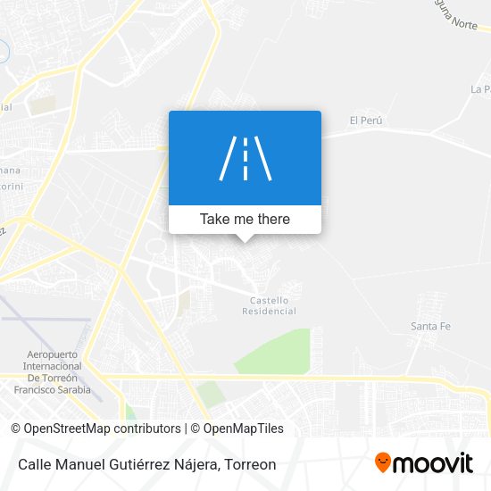 Calle Manuel Gutiérrez Nájera map