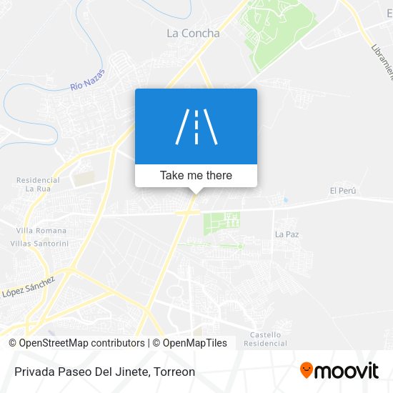 Privada Paseo Del Jinete map