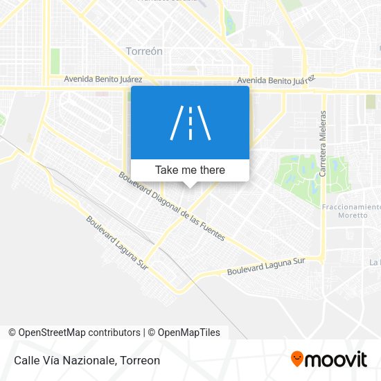 Calle Vía Nazionale map