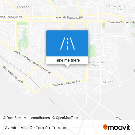 Mapa de Avenida Villa De Torreón