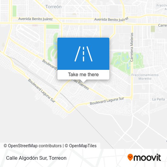 Calle Algodón Sur map