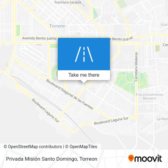 Privada Misión Santo Domingo map
