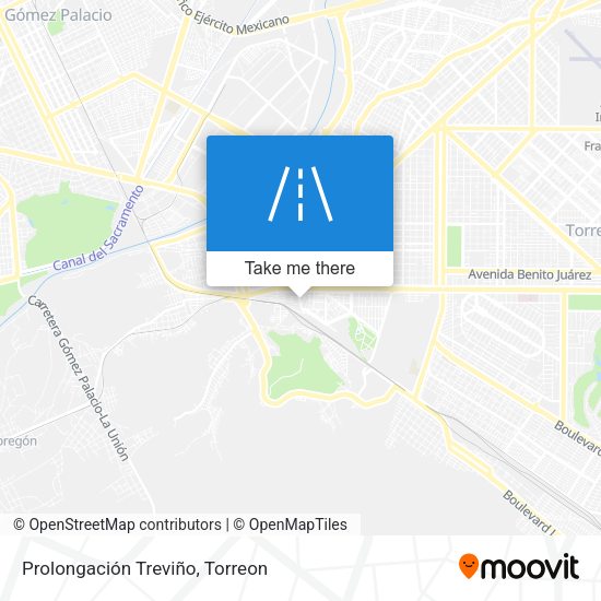 Mapa de Prolongación Treviño
