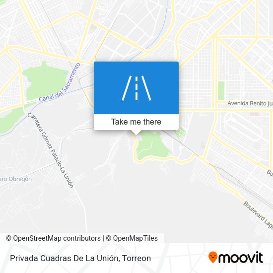 Privada Cuadras De La Unión map