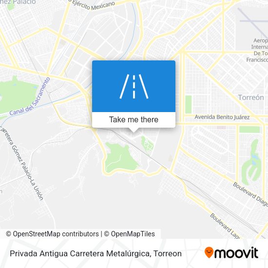 Privada Antigua Carretera Metalúrgica map