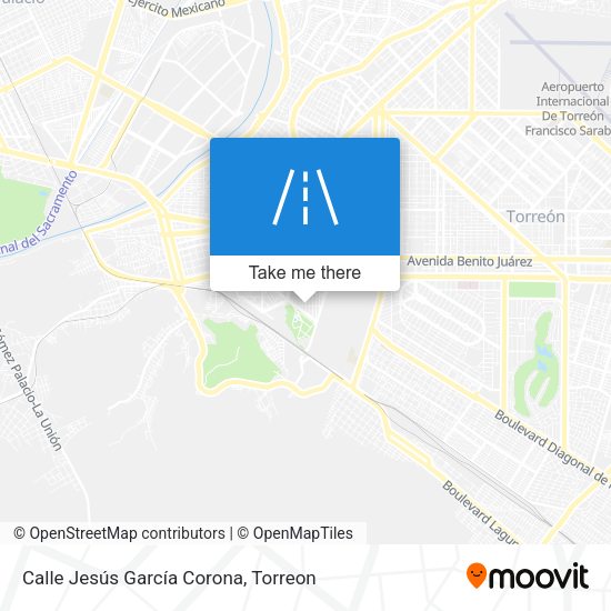 Calle Jesús García Corona map