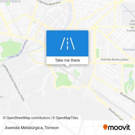 Avenida Metalúrgica map
