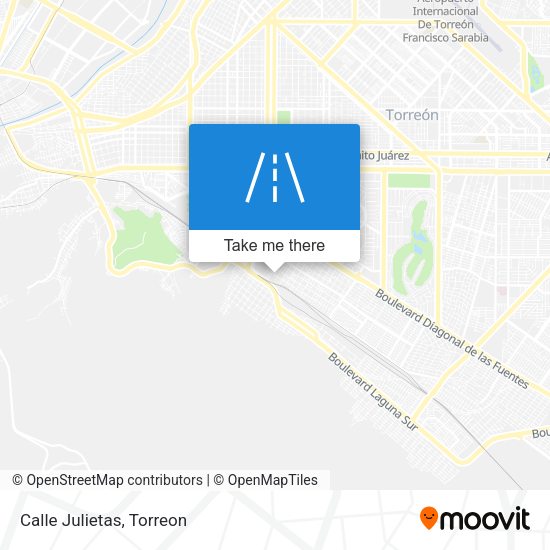 Mapa de Calle Julietas