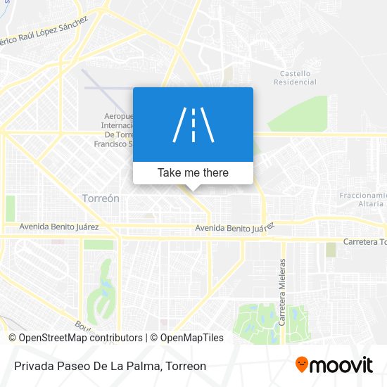 Privada Paseo De La Palma map