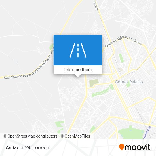 Mapa de Andador 24