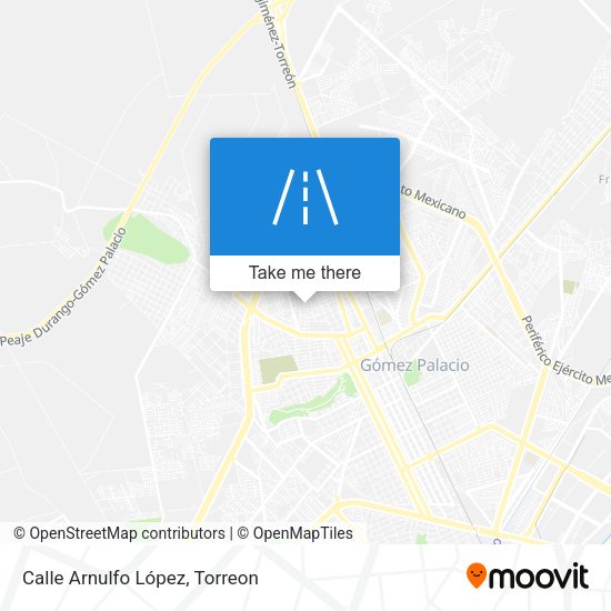 Mapa de Calle Arnulfo López