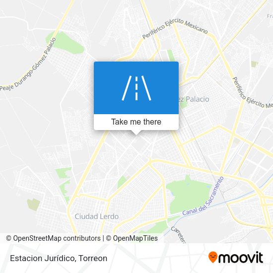 Mapa de Estacion Jurídico