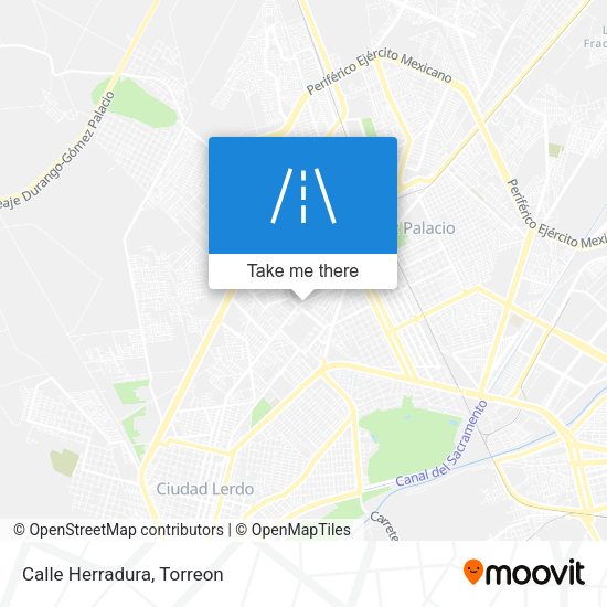 Mapa de Calle Herradura