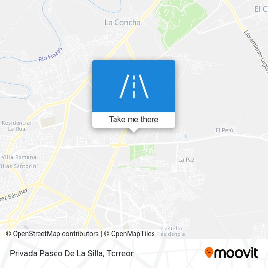 Privada Paseo De La Silla map