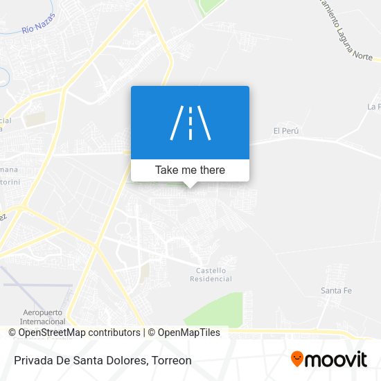 Privada De Santa Dolores map
