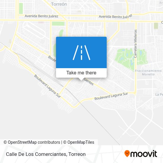 Calle De Los Comerciantes map
