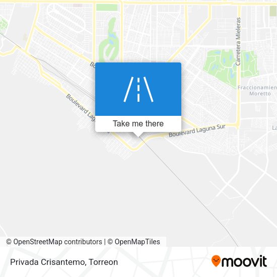 Mapa de Privada Crisantemo