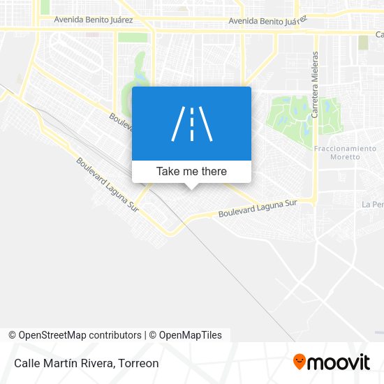 Calle Martín Rivera map