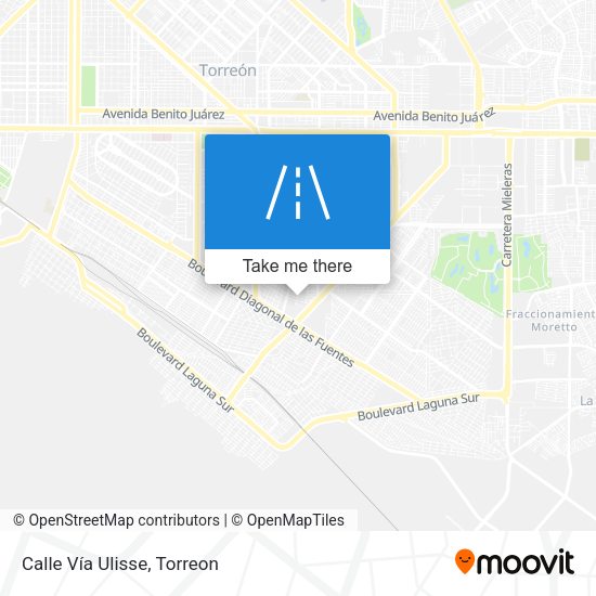 Calle Vía Ulisse map