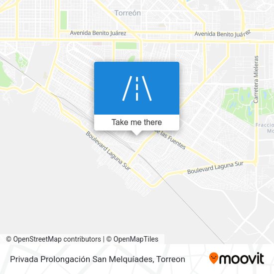 Privada Prolongación San Melquíades map
