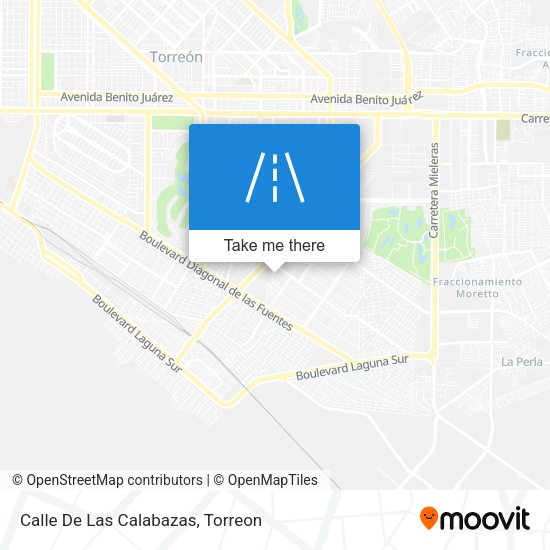 Calle De Las Calabazas map