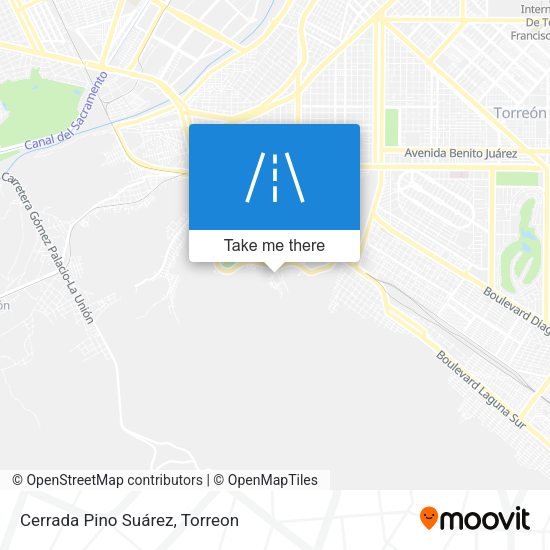 Cerrada Pino Suárez map