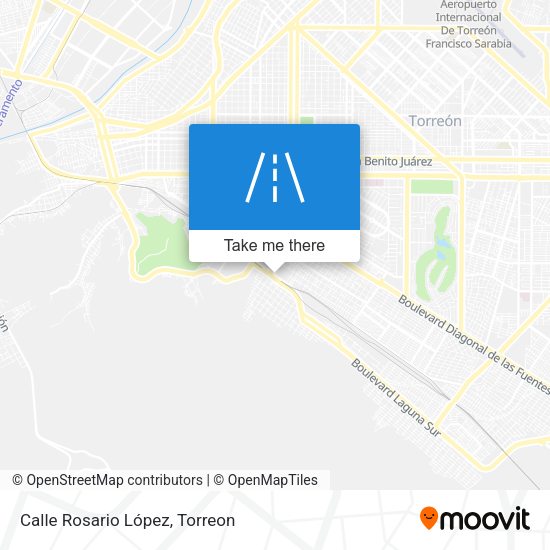 Calle Rosario López map