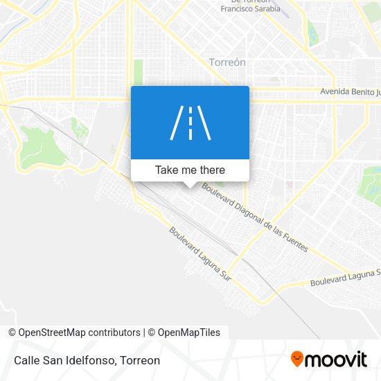 Mapa de Calle San Idelfonso